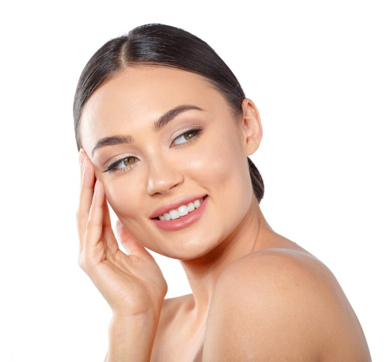 Glowing, polished skin after a carbon laser facial