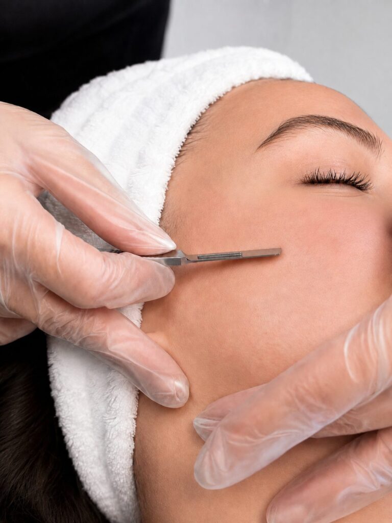 Dermaplaning at Laser Loft