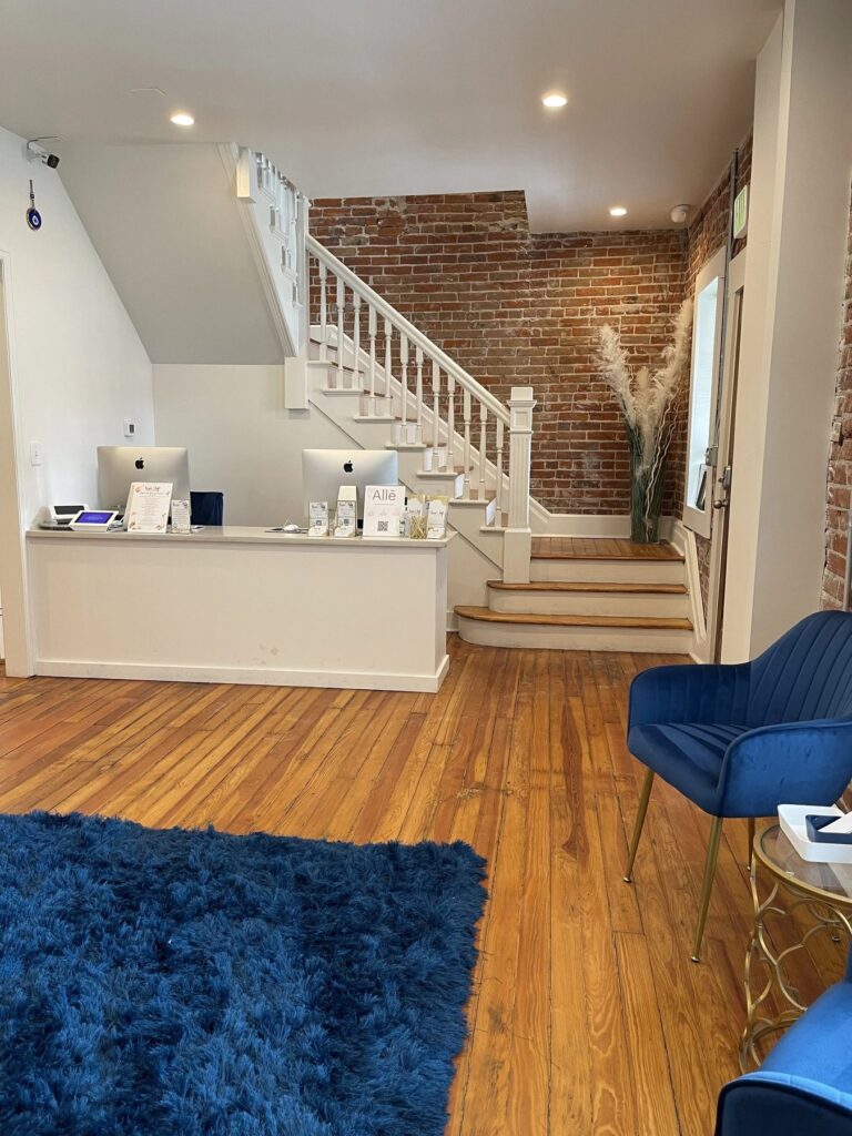 Denver reception and the stairs