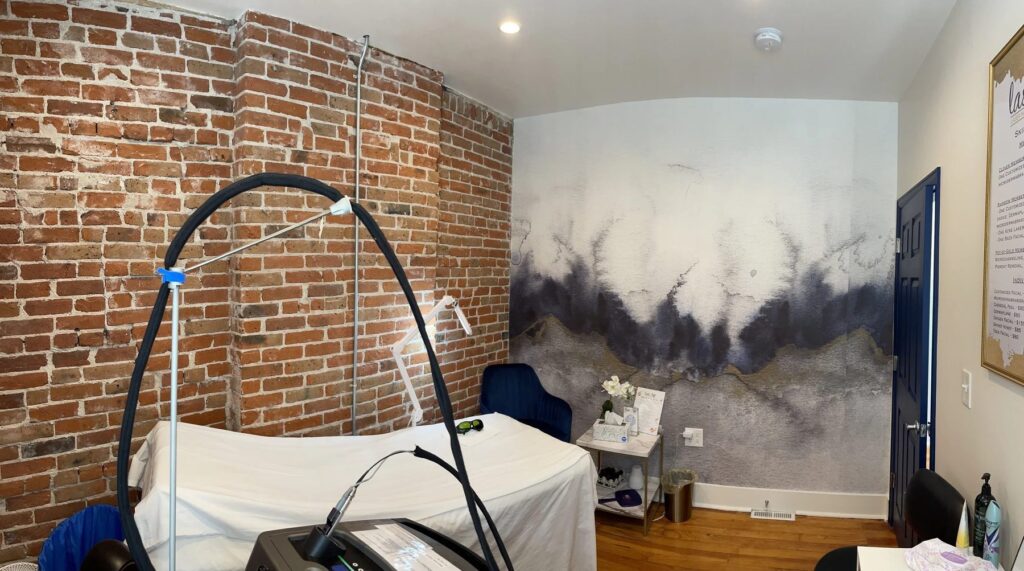 A treatment room at the Denver clinic
