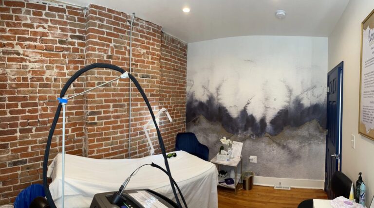 A treatment room at the Denver clinic