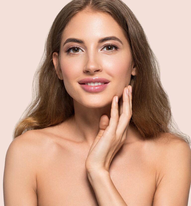 Smooth, bright skin after exfoliation